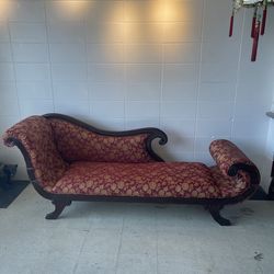 Vintage Victorian Style Boho Chaise Lounge – Functional Statement Piece