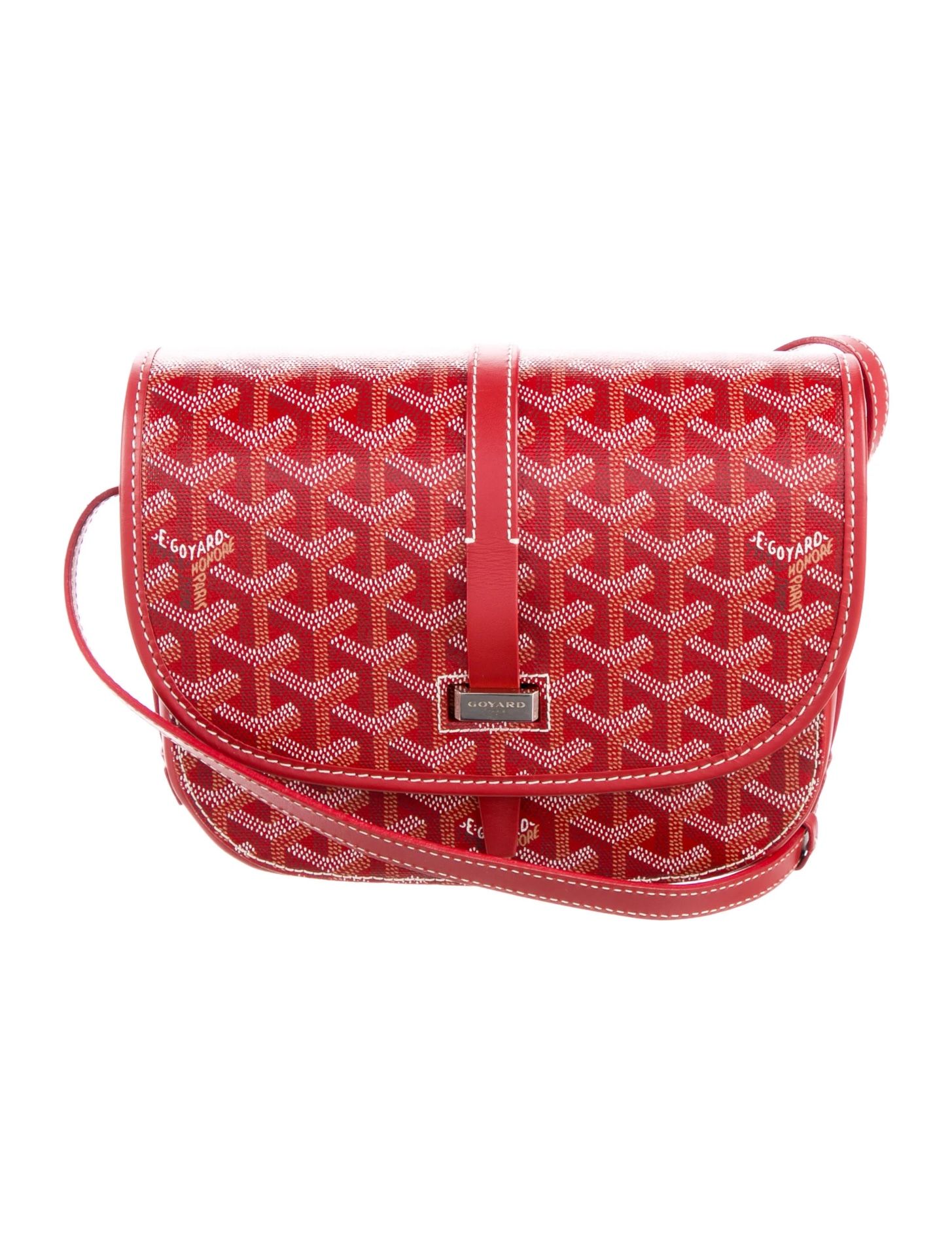 red Goyard Crossbody Bag