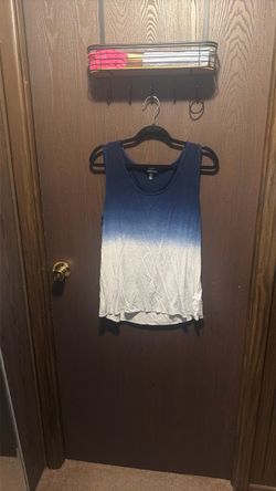 Blue tank