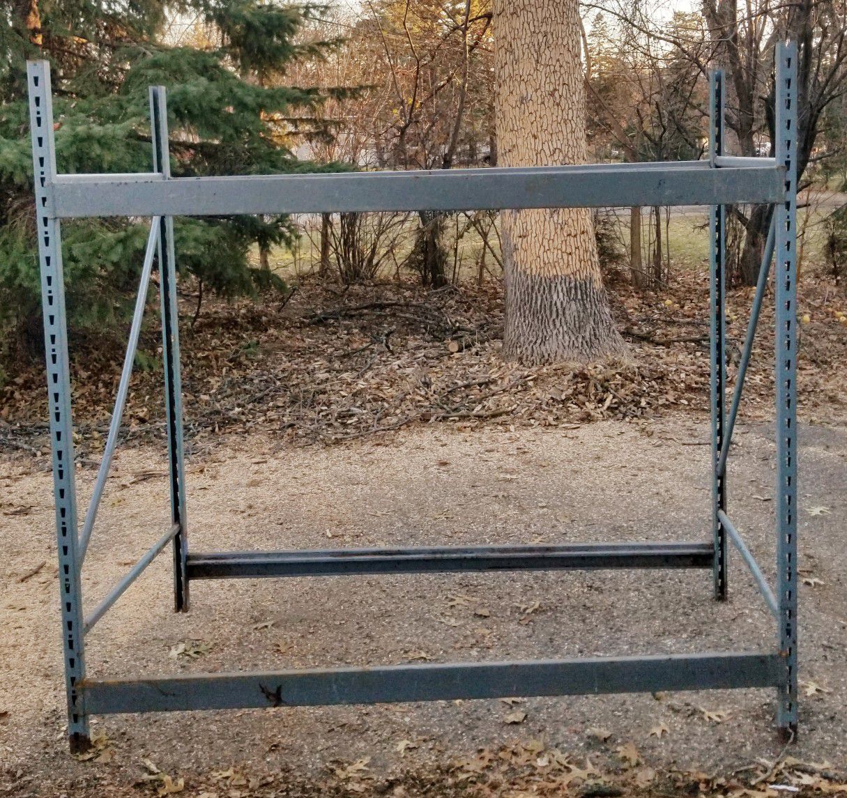 Sturdy metal rack