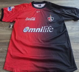 Nike Atlas Guadalajara 01/02 Home Futbol Soccer Jersey Mens Large 