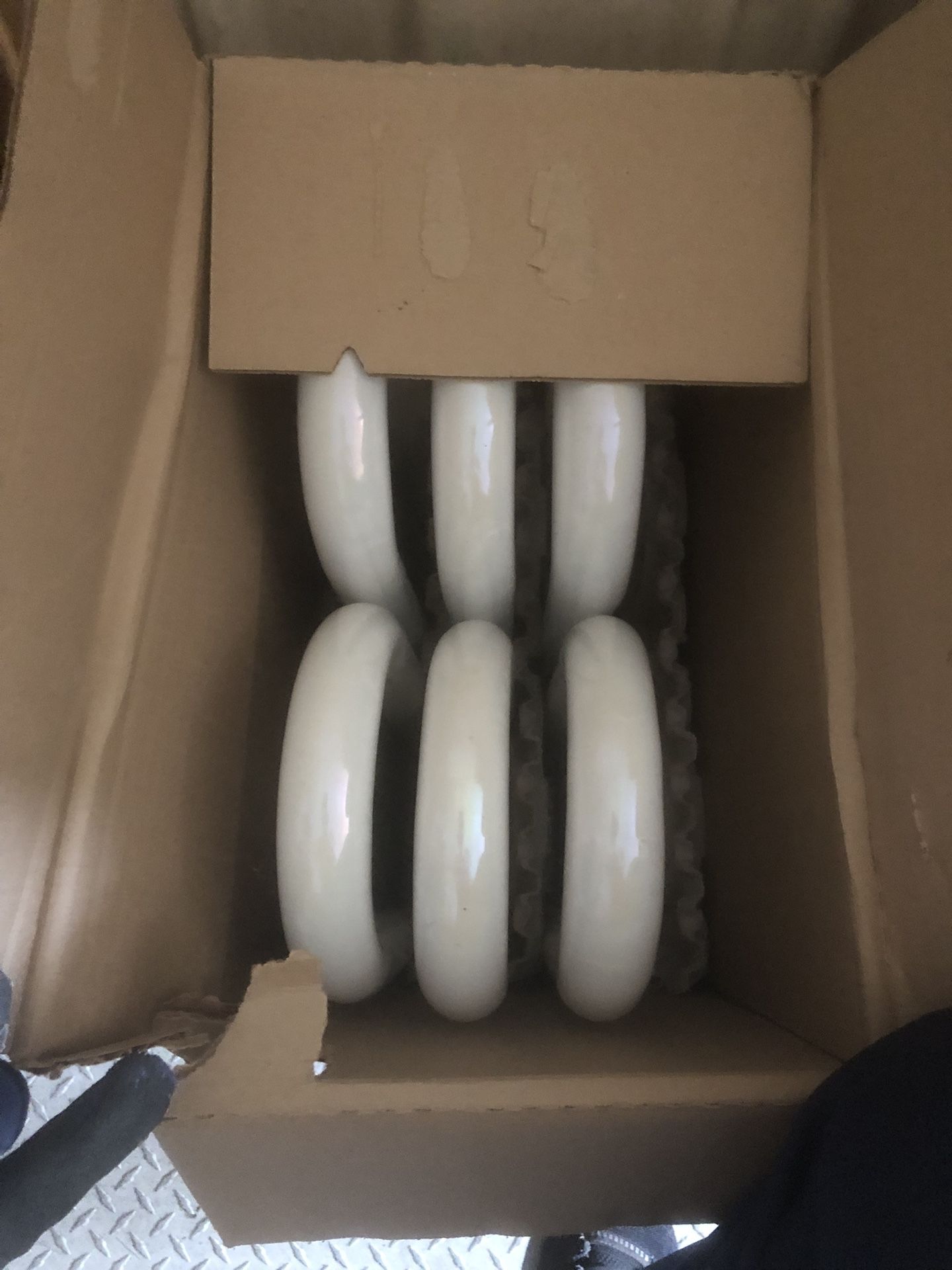 U Shaped Fluorescent Bulb X 6
