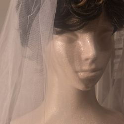 WHITE WEDDING VEIL
