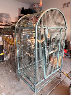 Large parrot cages
