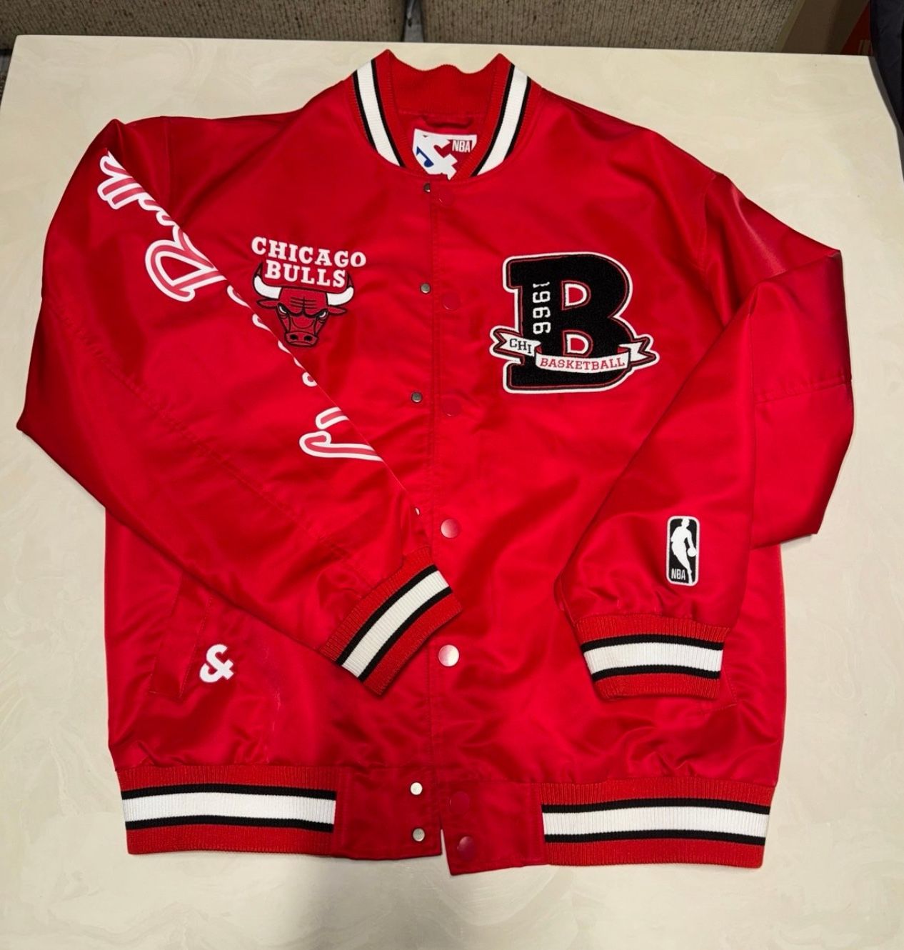 Chicago Bulls Jacket Jack & Jones New with Tags