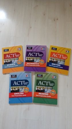 ACT College Preparation Books
