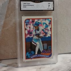 Darryl Strawberry '89 Topps Slab