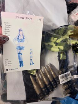 Combat Cutie Halloween Costume Set Large
