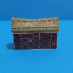 1981 Village in Porcelain by Wade of England Miniature, "Water Mill" #14.
