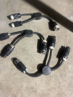 50 AMP Twist Lock Y Pig Tails (3)