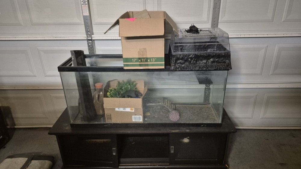 55 Gallon Turtle Aquarium Tank