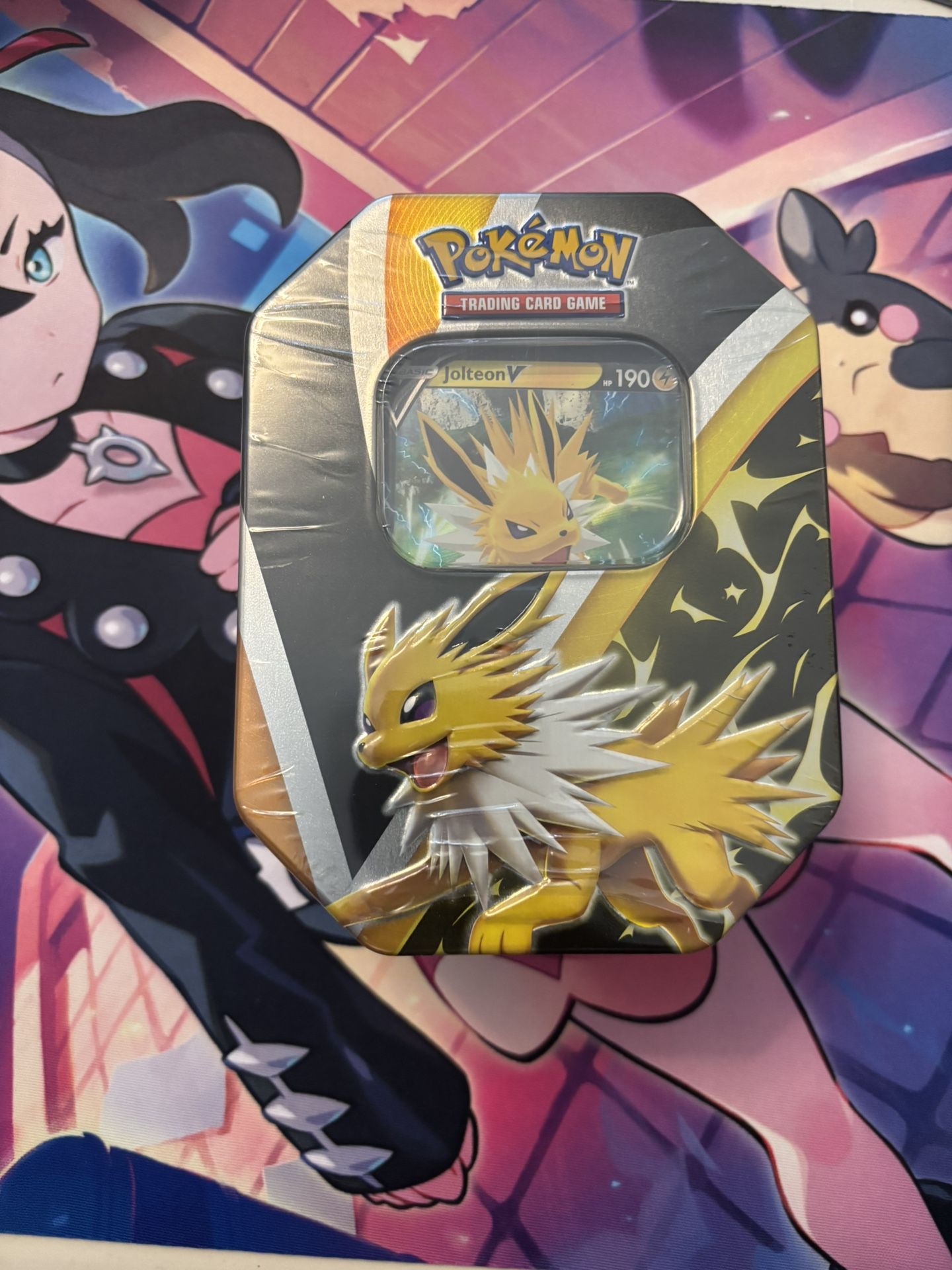 Eevee Evolutions Tin [Jolteon V] - Miscellaneous Cards & Products (MCAP)