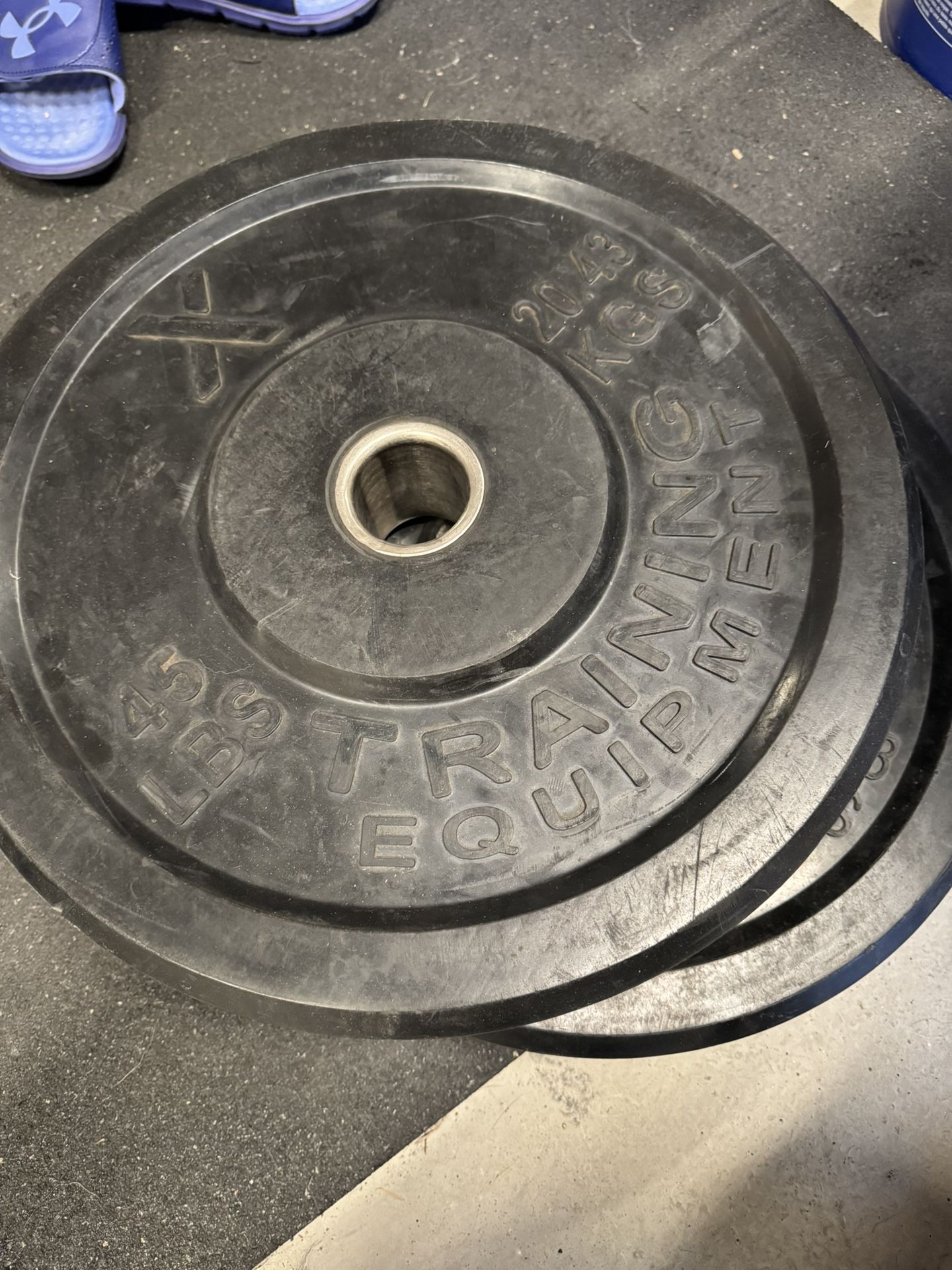 45 Lb Bumper Plates
