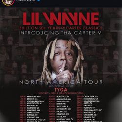 Lil Wayne Carter VI Tour Tickets