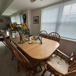 Dining Room Table And 6 Chairs