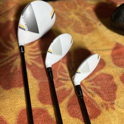 lefthand taylormade rbz stage 2 driver,3, hybrid