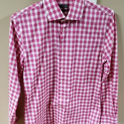 Men’s Calibrate Trim Pink Shirt - 15”, 32/33 sleeve length