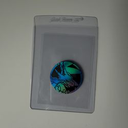 Pokémon TCG Collectible Coin - Mega Evolution [Mega Charizard X] Phantasmal Flames ETB Exclusive - Blue/Teal Metallic - Mint