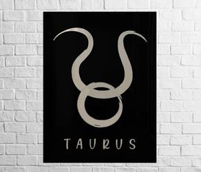 Zodiac Custom Metal Sign 36x48