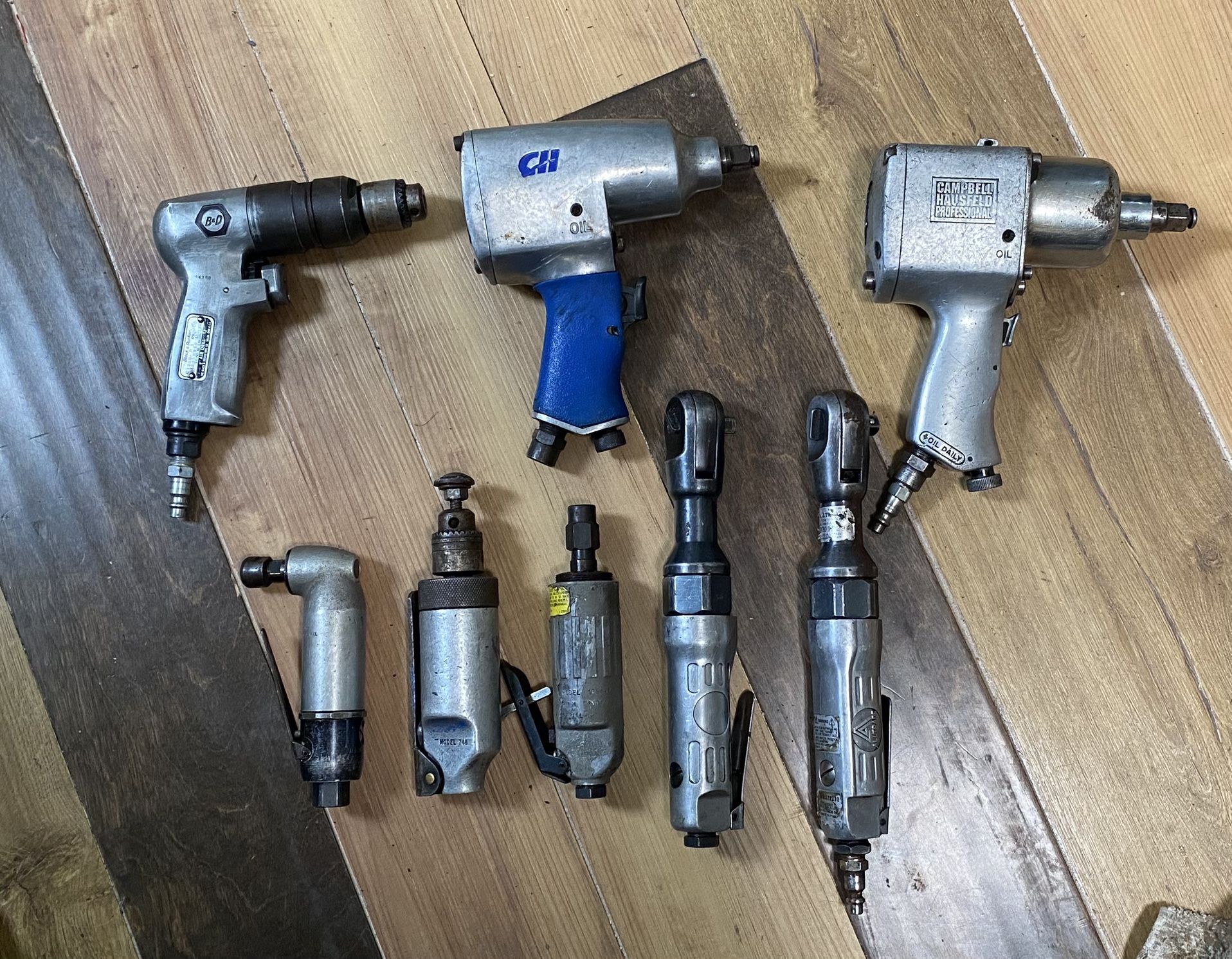 Lot Of Pneumatic Tools