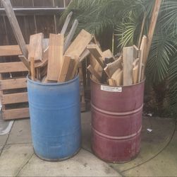 Clean Fire Wood Scraps 