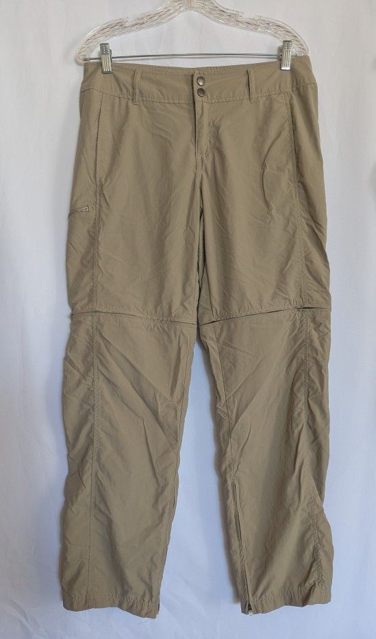 Womens 8 Exofficio Cargo Pants Shorts Zip off Outdoors Hiking Backpacking Sun Protection Lightweight Safari Pockets Patagonia REI Ultralight Arc'teryx