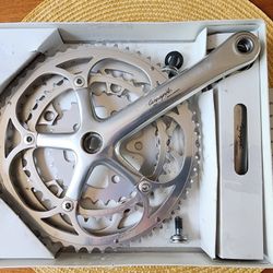 Campagnolo Record Crankset 172.5 Length w/ Extra Chainring