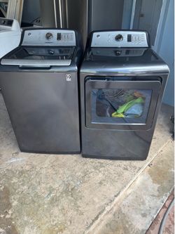 GE washer dryer set