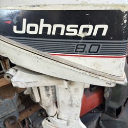 2 Johnson 8 Hp Outboards
