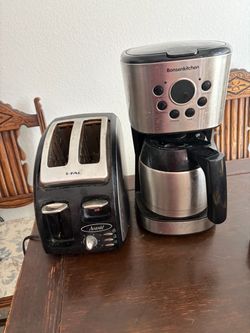 Coffee and toast