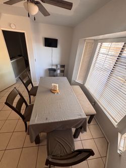 6 piece dinning table