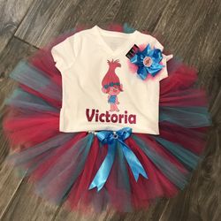 Trolls clearance tutu set