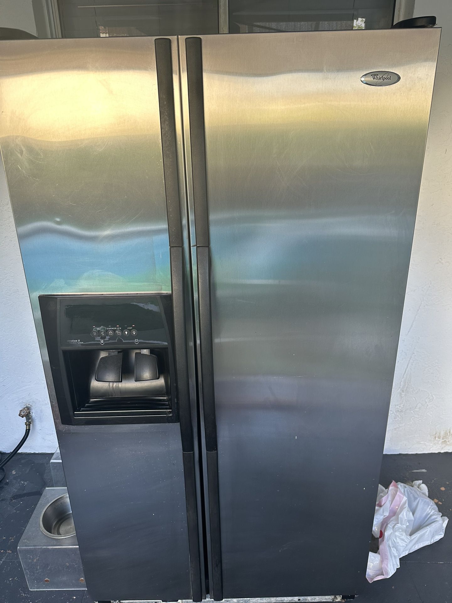 French door stainless steel  refrigerator 34x68 Stainless 