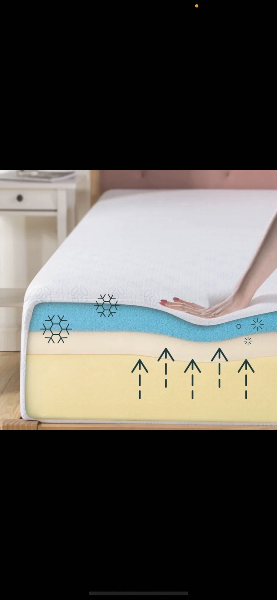 Full Size memory foam mattress Household