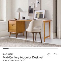 West Elm Mid century Modern Desk