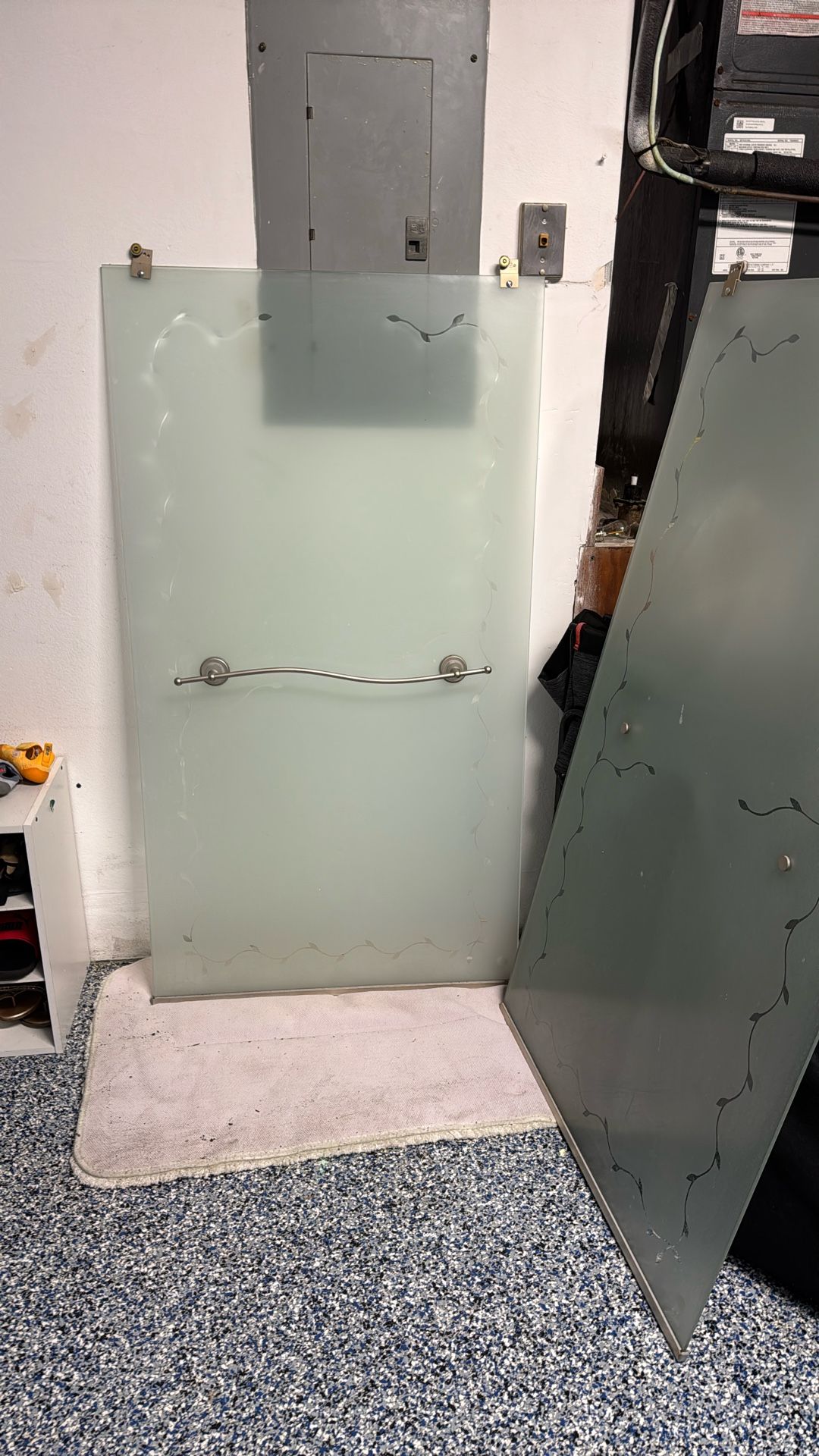 Two Shower Doors 