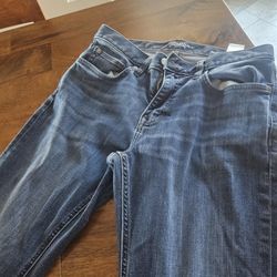 Washed Blue Lux Traveler Jeans Banana Republic