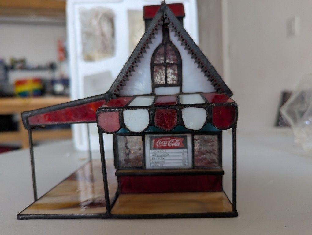 Coca-Cola Stained Glass House