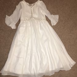 Girls Size 4T Flower Girl Dress 