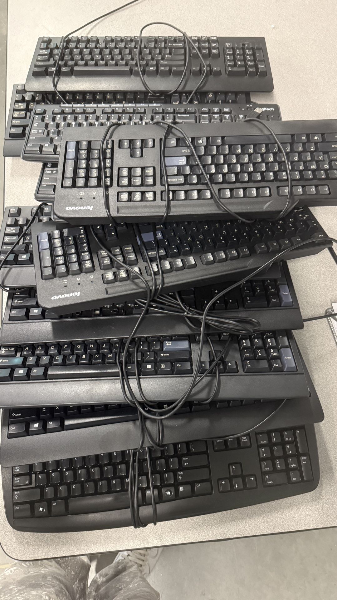 Perfect condition Logitech keyboards 