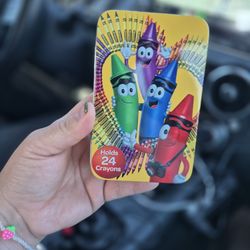 Crayon Storage Bin ☆ Crayola Official Merchandise by HallMark, Stores 24 Pack