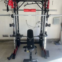 💥Free Delivery💥 Complete Smith Machine Bundle 💪💪
