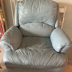 Genuine Leather Recliner