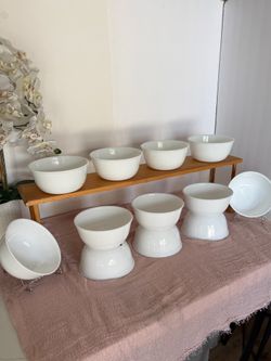 Corelle® Winter Frost White 28-ounce Large Soup Bowls set of 4 for $38 no taxes