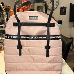 Steve Madden Pink Mini Backpack Purse