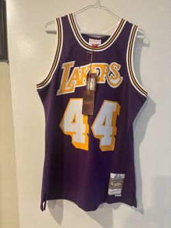 Jerry West Lakers Jersey