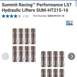 LS7 Hydraulic lifters sum-ht215-16