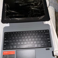  Magnetic Keyboard Case for iPad Air 13 inch (M3/M2), iPad Pro 12.9 (3rd/4th/5th/6th Gen) Rugged Case with Detachable Keyboard, Magic Trackpad, 7 Colo