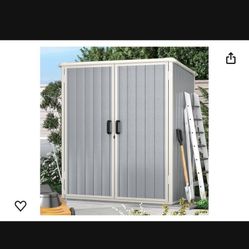 New In Box, Outdoor Resin Storage Shed ( No Shelf