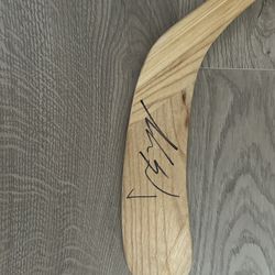 Autographed stick